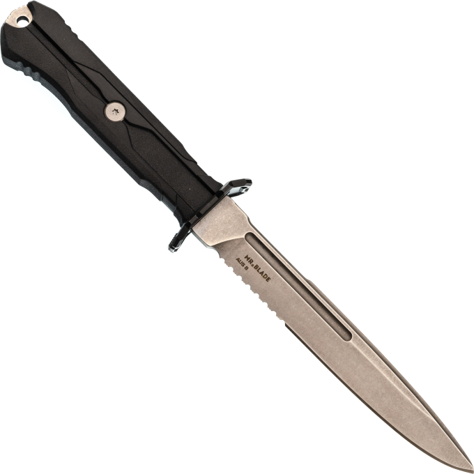 Тактический нож MR.BLADE LESHIY MB390-SW/BK-SERR 15,4 см